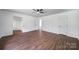 Bright, comfortable bedroom with hardwood floors and a view of other rooms at 263 Fairway Cir, Rock Hill, SC 29730