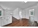 Bright, open dining room with hardwood floors, white trim, and an adjacent doorway at 263 Fairway Cir, Rock Hill, SC 29730