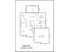 Detailed floor plan showcasing the layout of the main level including kitchen, living, and bedroom at 3124 17Th Street Ne Ln, Hickory, NC 28601