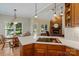 Bright kitchen with custom cabinets, breakfast bar and stainless steel appliances at 3124 17Th Street Ne Ln, Hickory, NC 28601