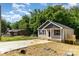 Lovely single Gathering home displays new construction, gray siding, and a concrete driveway at 314 Adams St, Salisbury, NC 28144