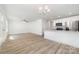 Open layout showcases modern kitchen flowing into a bright living area at 314 Adams St, Salisbury, NC 28144