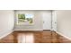Living room featuring lustrous hardwood floors, neutral walls, and an inviting, bright atmosphere at 316 Fulton St, Kings Mountain, NC 28086