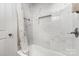Stylish bathroom showcases marble-style tiles and sleek shower fixture at 319 Leonard Ave, Albemarle, NC 28001