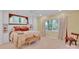 Comfortable bedroom with cozy decor, large window, and built-in shelving at 331 Glen Oaks Rd, Charlotte, NC 28270