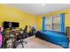 Vibrant bedroom with unique decor, offering a creative and comfortable personal space at 333 Dudley Dr, Fort Mill, SC 29715