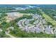 Aerial view of Catawba Park close to the neighborhood of 3666 Jacinta Court with houses and beautiful landscaping at 3666 Jacinta Ct, Tega Cay, SC 29708