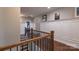 Second story hallway with decorative trim and railings at 3666 Jacinta Ct, Tega Cay, SC 29708