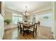 Elegant dining room with hardwood floors and natural light at 4319 Sailview Dr, Denver, NC 28037