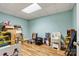 Basement storage area with laminate floors, a doorway, and room for storage at 4920 Longfield St, Claremont, NC 28610