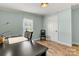 Office with trim and a view from the window and chair at 4920 Longfield St, Claremont, NC 28610