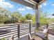 Relaxing balcony seating with a street view, perfect for enjoying the outdoors at 933 E 36Th St, Charlotte, NC 28205
