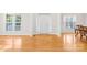 Bright and airy foyer with gleaming hardwood floors and ample natural light at 10024 Hazelview Dr, Charlotte, NC 28277