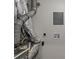 Basement mechanicals showing water lines and air ducts at 1814 Brookdale Ave, Charlotte, NC 28210