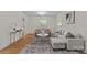 Bright living room features modern decor, neutral color scheme, and stylish furnishings at 1814 Brookdale Ave, Charlotte, NC 28210