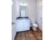 Bathroom with vanity, toilet and bath at 2541 Ruby Dixon Crossing Dr # 18, Gastonia, NC 28056