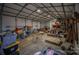 Spacious and organized garage, suitable for storage and various other projects at 2865 Water Plant Rd, Maiden, NC 28650