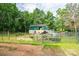 Pasture and barn with mixed fencing and a shed where hay is stored at 2865 Water Plant Rd, Maiden, NC 28650