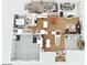 Main level floor plan featuring the kitchen, living room, dining room, and bedrooms at 4389 Enchantment Cove Ln, Charlotte, NC 28216
