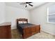 Comfortable bedroom with a ceiling fan and carpeted floors, ideal for relaxation at 4935 Norman Park Pl, Clover, SC 29710