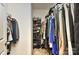 Spacious walk-in closet with ample storage for clothing, shoes, and accessories at 5011 Blue Stream Ln, Indian Trail, NC 28079