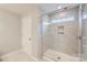 Bathroom with a tiled glass shower enclosure at 5957 Redwood Pine Rd, Concord, NC 28027