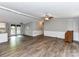 Expansive living room featuring wood-look floors at 615 Hawley Rd, McConnells, SC 29726
