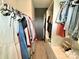 Walk-in closet with custom shelving provides ample storage at 12531 Bryton Ridge Pkwy, Huntersville, NC 28078