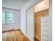 Bedroom featuring closet and built-in drawers at 1503 Brentwood Dr, Newton, NC 28658