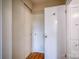 Hallway with closet and storage cabinets at 1503 Brentwood Dr, Newton, NC 28658