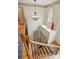 Bright foyer with hardwood floors, a large window, and a decorative chandelier at 1705 Townsend Ln, Rock Hill, SC 29730