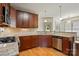 Kitchen featuring granite countertops, stainless steel appliances, and warm wood cabinets at 1705 Townsend Ln, Rock Hill, SC 29730