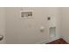 Laundry room with hookups and vinyl flooring at 2515 Walnut Forest Dr, Charlotte, NC 28216