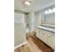 Bathroom with shower-tub combination and ample storage space at 35 Caldwell Dr, Taylorsville, NC 28681