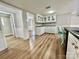 Spacious kitchen featuring stainless steel appliances and plenty of cabinet space at 35 Caldwell Dr, Taylorsville, NC 28681