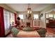 Cozy living room with a fireplace and vintage decor at 401 7Th St, Spencer, NC 28159