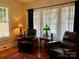 Inviting living room features hardwood floors and a large window at 401 7Th St, Spencer, NC 28159