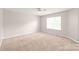 Bedroom with carpet, a ceiling fan, and a bright window at 4352 Haddington Dr, Fort Mill, SC 29707