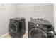 Laundry room with modern washer and dryer at 4352 Haddington Dr, Fort Mill, SC 29707
