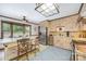 Bright kitchen featuring a large island, stainless steel appliances, and ample counter space at 4630 Woodleaf Rd, Salisbury, NC 28147