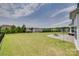 Expansive backyard featuring a stone patio and fire pit, ideal for entertaining and enjoying outdoor gatherings at 4689 Kingswood Dr, Indian Land, SC 29707