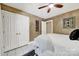 Cozy bedroom featuring a plush bed and lots of closet space at 524 Wildbrook Walk, Fort Mill, SC 29708