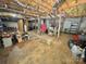 Unfinished basement offering potential for customization and additional living space at 533 Tuckers Grove Rd, Statesville, NC 28625