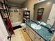 Bathroom with a tub, shower, white vanity and mirror at 533 Tuckers Grove Rd, Statesville, NC 28625