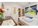 Bright bedroom with natural light and a view to the outside at 7504 Petrea Ln, Charlotte, NC 28227