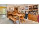 Traditional dining room featuring wood furniture and ample space at 7504 Petrea Ln, Charlotte, NC 28227