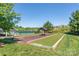 A community bocce ball court, shelter, and picnic area offers fun for everyone at 7530 Porrera St, Charlotte, NC 28214