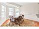 Dining area filled with natural light, perfect for Gathering meals and entertaining at 8717 Swift Rd, Oakboro, NC 28129