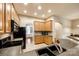 Kitchen with ample counter space, wood cabinets, and modern appliances at 10407 Alvarado Way, Charlotte, NC 28277
