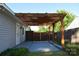 Outdoor patio area with a stylish pergola, ideal for entertaining and relaxation at 1109 Edwards St, Rock Hill, SC 29732